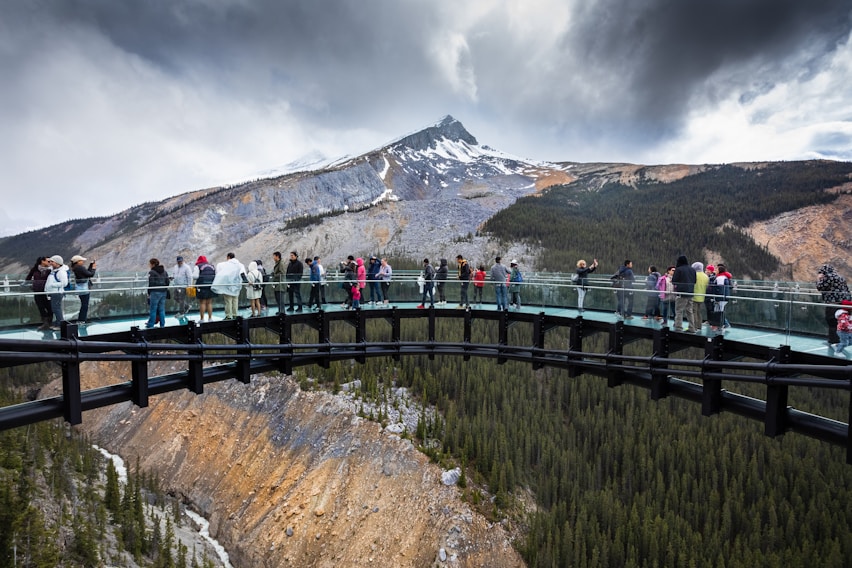 Columbia Icefield Skywalk - Flying Arrow